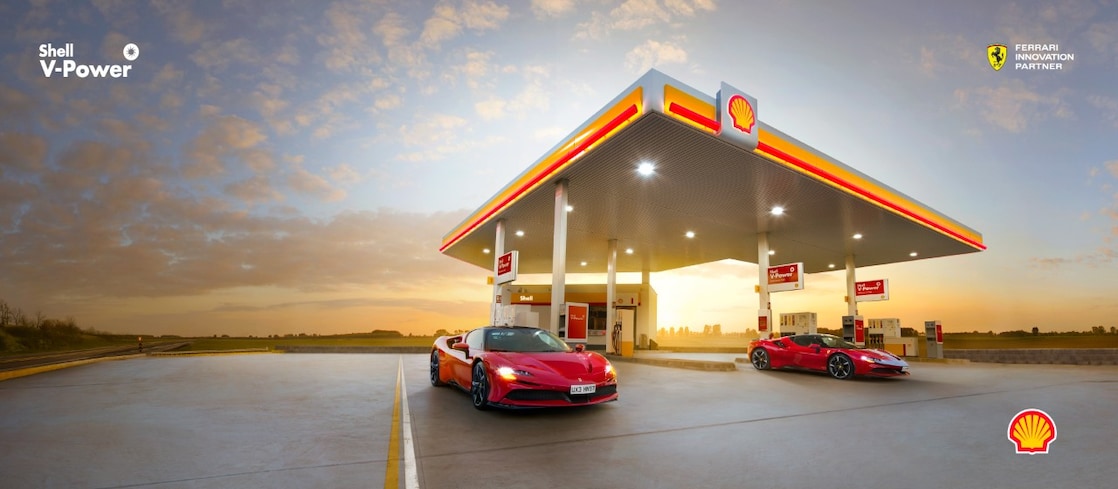 Shell V-Power banner