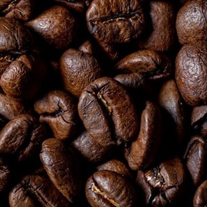 Roasted coffee beans