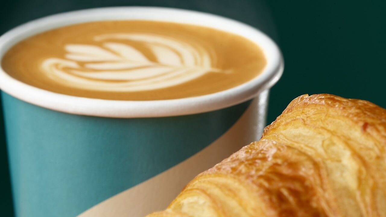 Croissant and Coffee