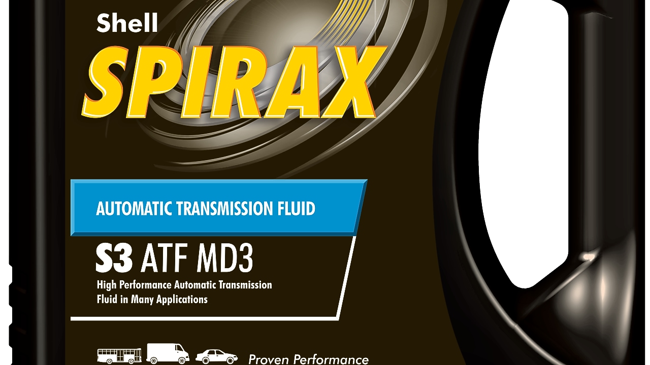 Imagen de embalaje negra de Shell Spirax S3 ATF